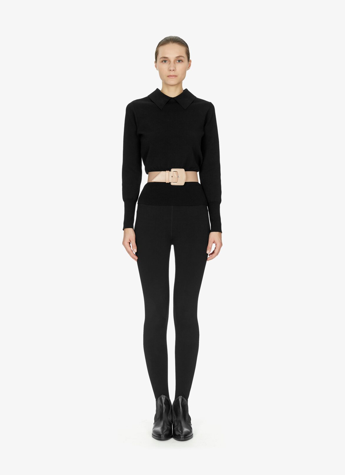 Medium Calfskin Belt ALAÏA SANDY MEDIUM CALFSKIN BELT